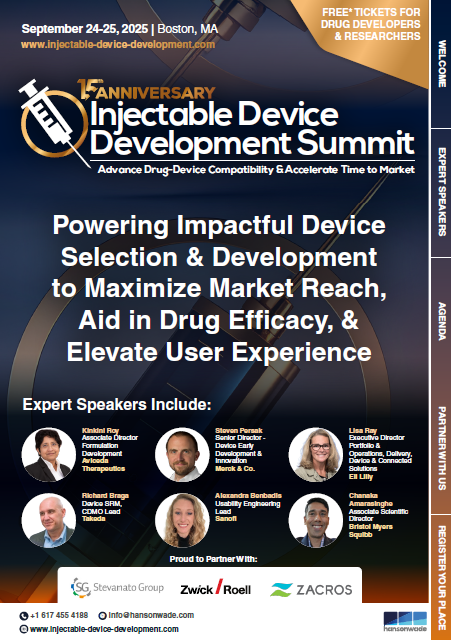 Brochure Cover - 15th Injectable Device Development Summit 2025 Brochure Cover - 15th Injectable Device Development Summit 2025